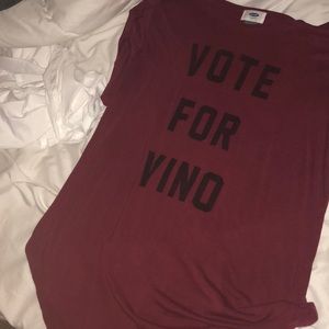 Old Navy Vote for Vino Tee